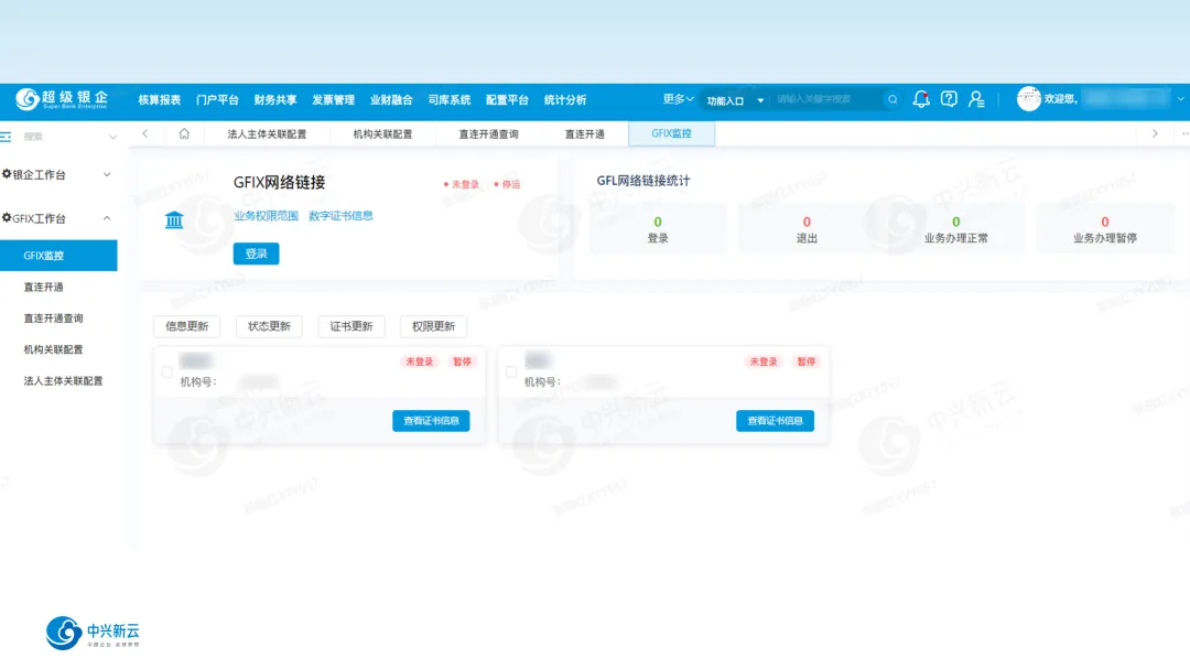 GFIX 监控